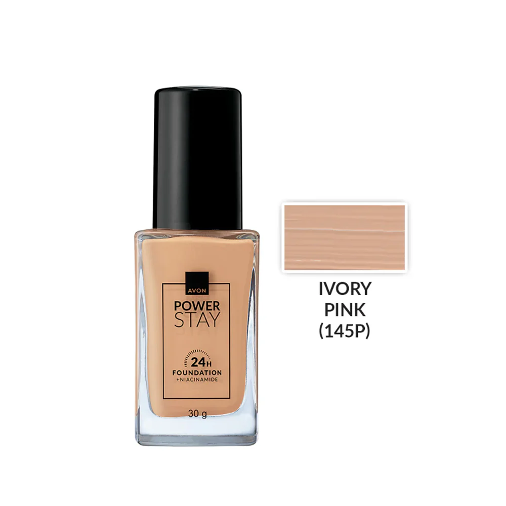 Avon Power Stay 24-Hour Liquid Foundation with Niacinamide - Image 3