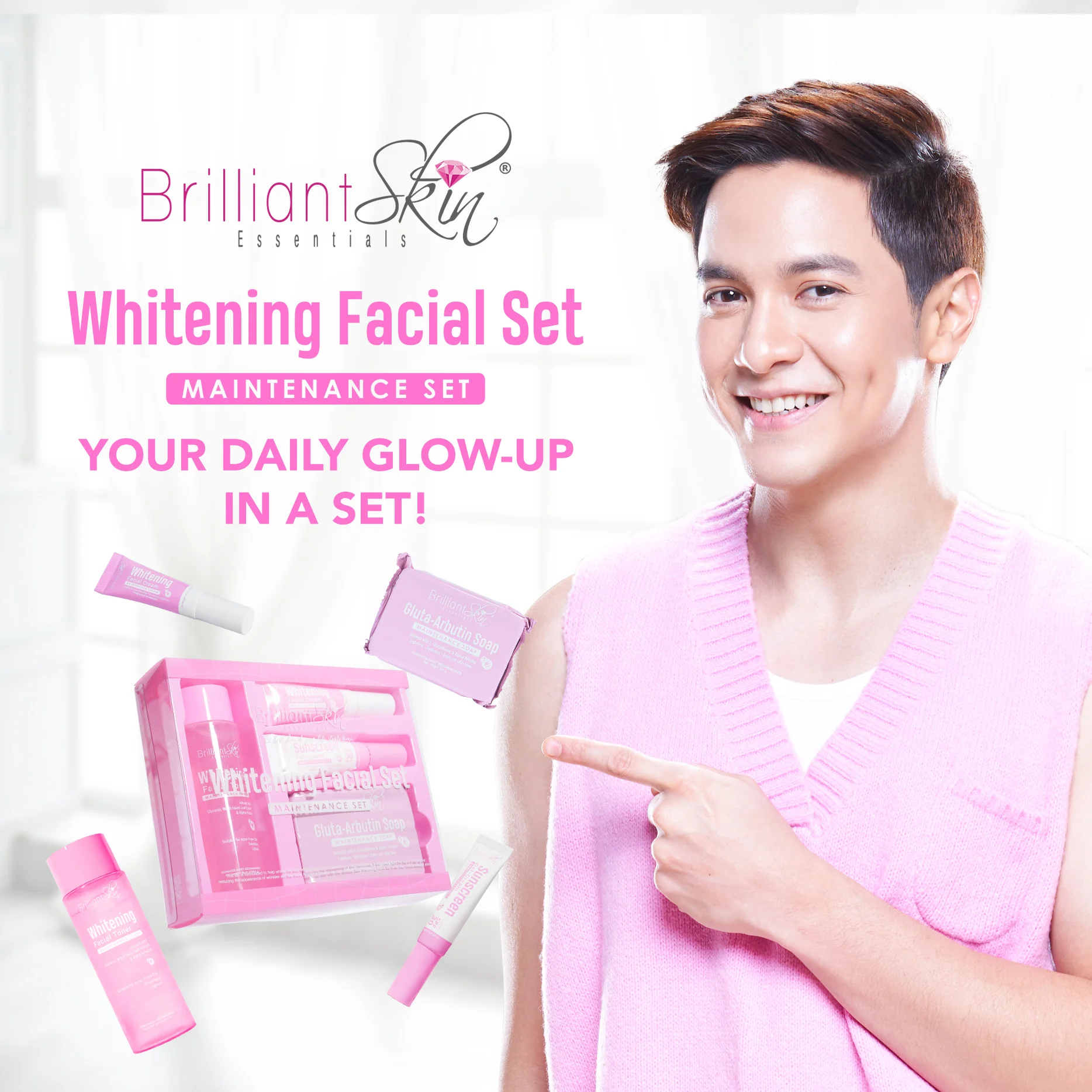 Brilliant Skin Whitening Facial Set - Image 4