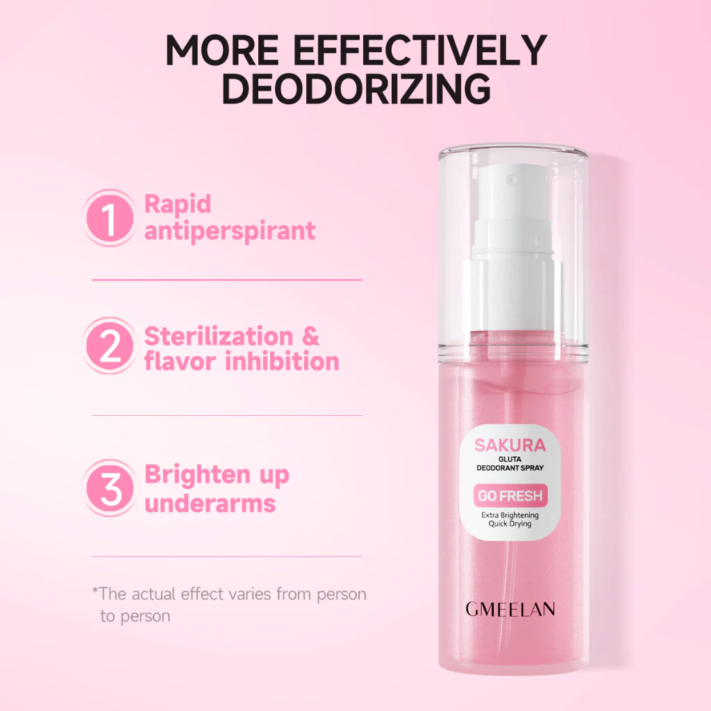 GMEELAN Sakura Gluta Deodorant Spray - Image 4