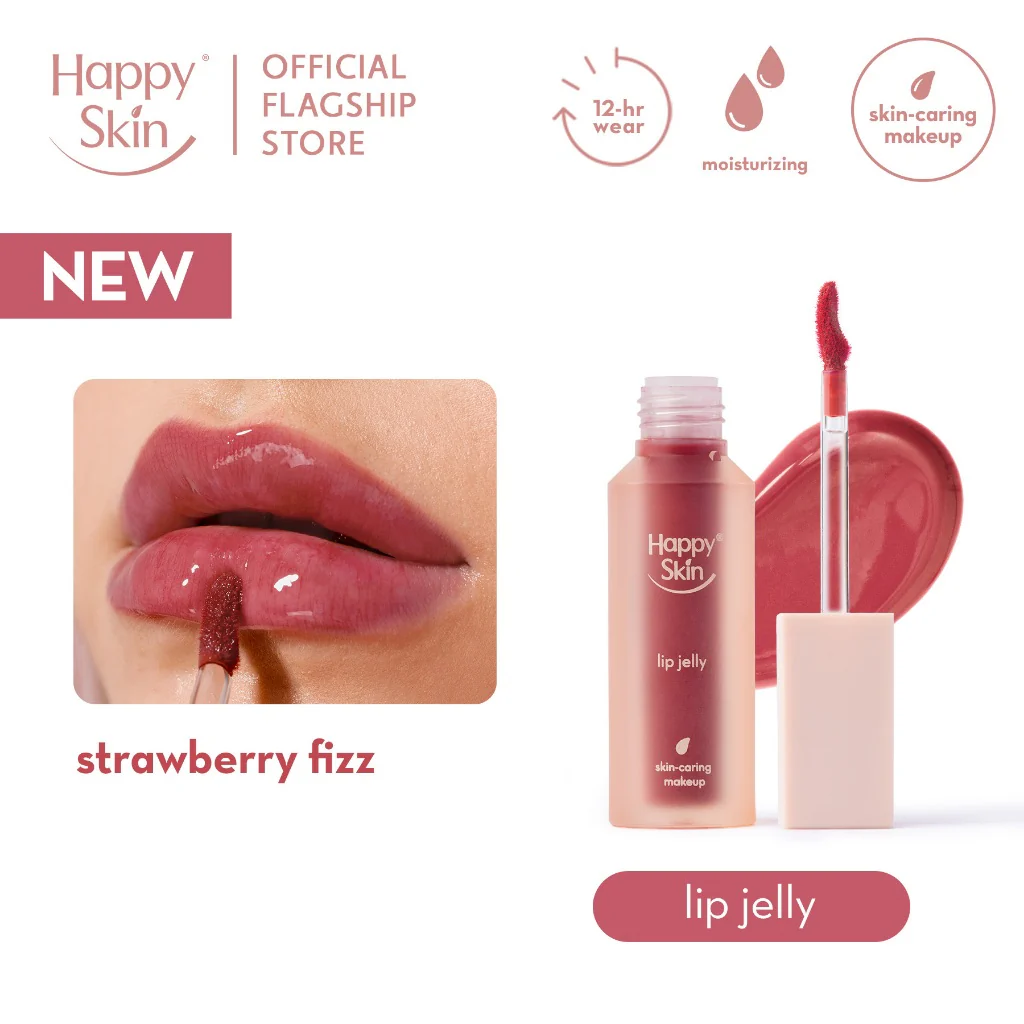 Happy Skin Lip Jelly Dewy Gel Tint - Image 8