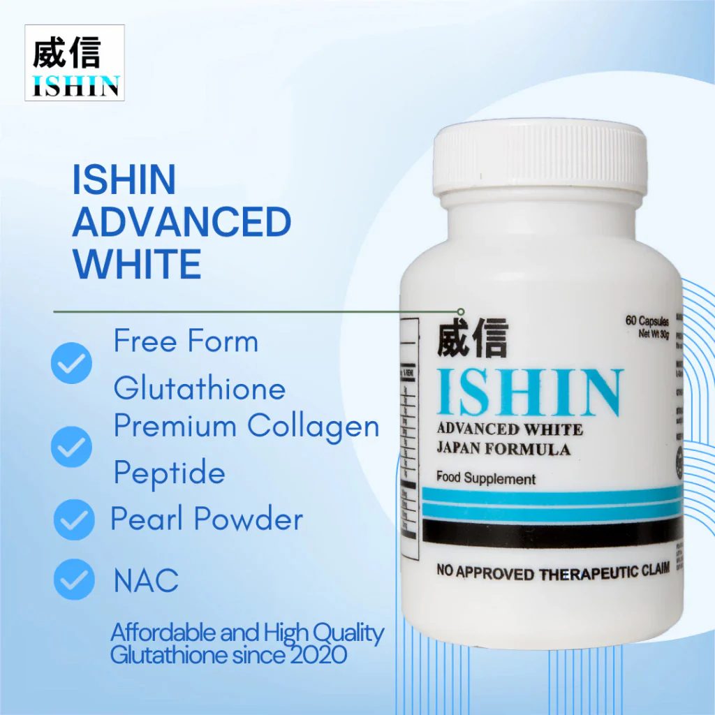 ISHIN Advanced White Glutathione Japan Formula - Image 3
