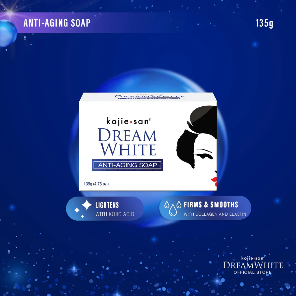 Kojie San DreamWhite Anti-Aging Soap 135g - Image 3