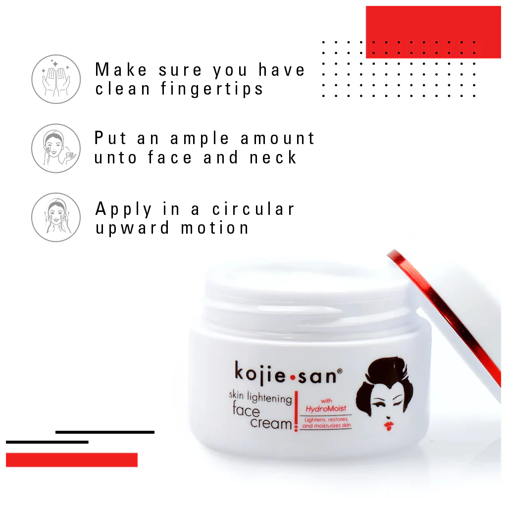 Kojie San Skin Lightening Face Cream 30g - Image 4