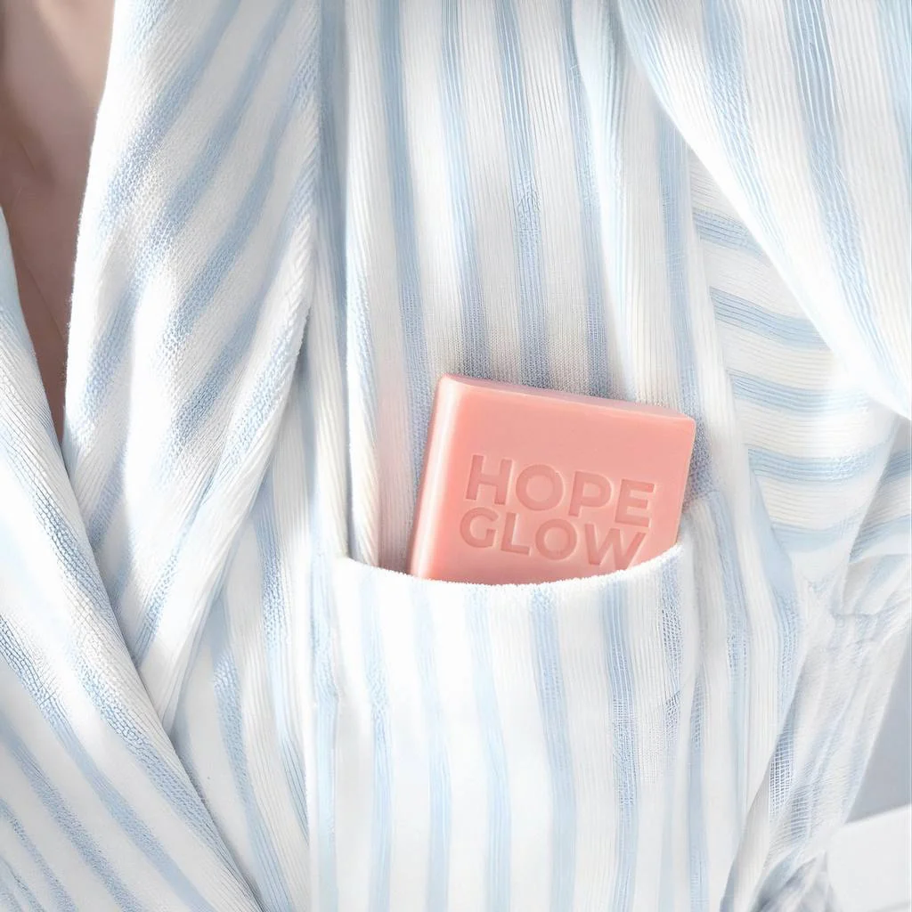 Luna Aura Hope Glow Intense White Face and Body Soap (50g x 3 Bars) - Image 4