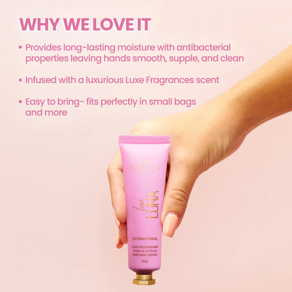 Luxe Fragrances Love Luna Perfume Hand Cream 30g - Image 2