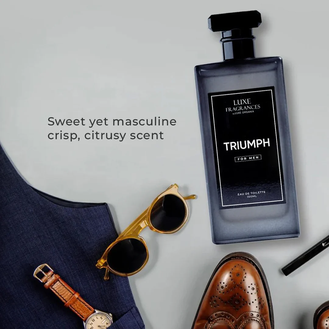 Luxe Fragrances Triumph For Men Eau de Toilette 100ml - Image 3