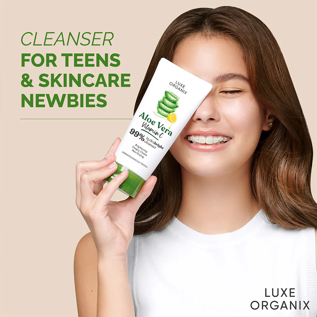 Luxe Organix Aloe Vera Vitamin C Hydrabright Bundle - Image 3