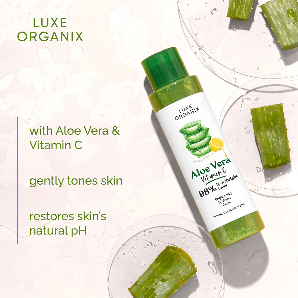 Luxe Organix Aloe Vera Vitamin C Hydrabright Bundle - Image 6