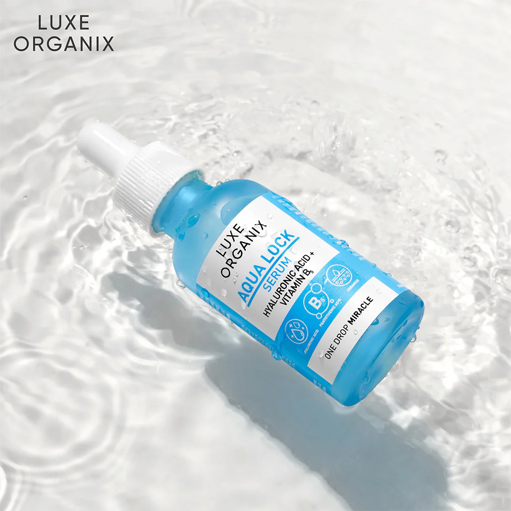 Luxe Organix Aqua Lock HyaGlow White Serum 30ml - Image 3