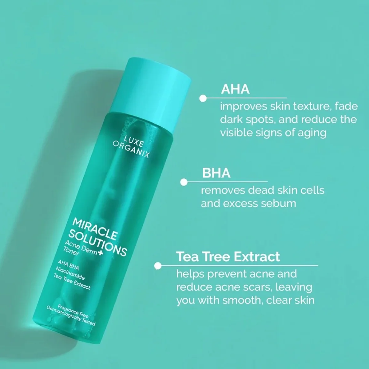 Luxe Organix Miracle Solutions Acne Derm+ Bundle - Image 3