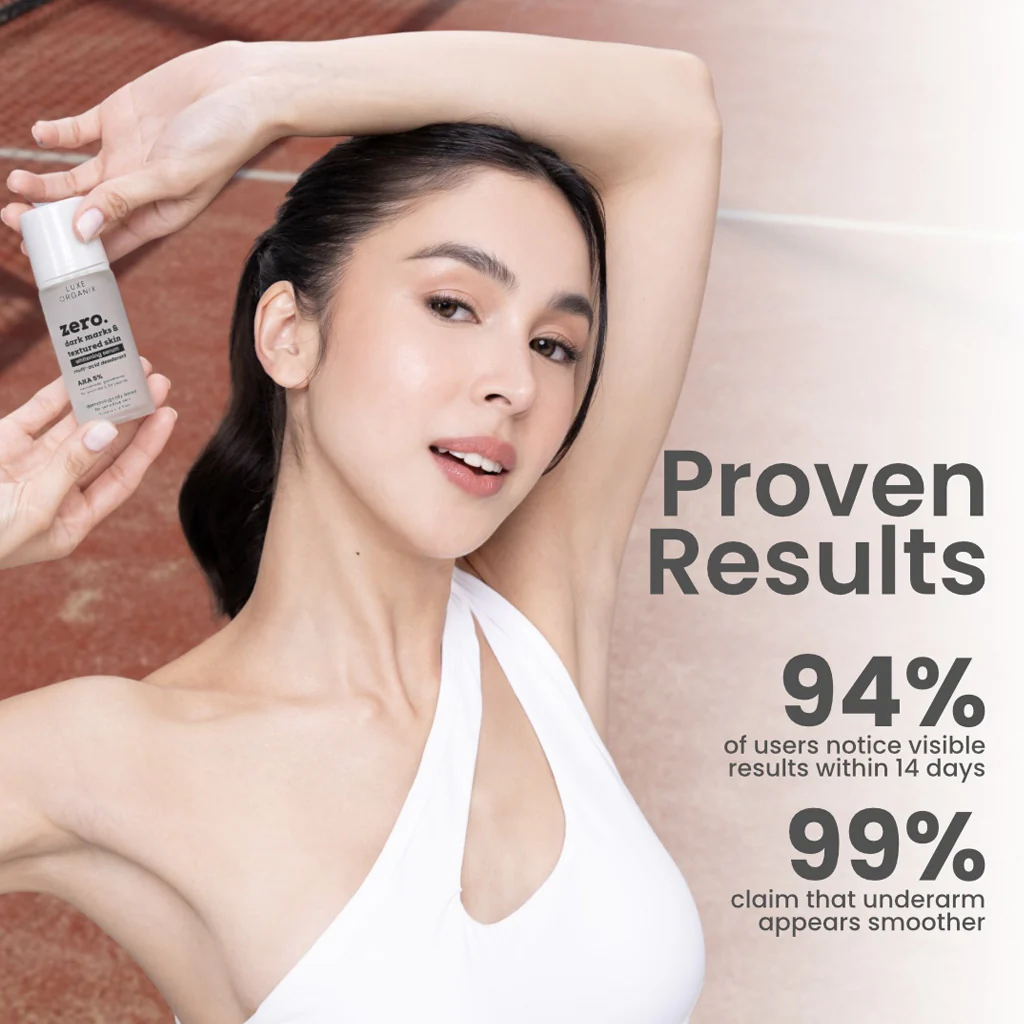 Luxe Organix Zero Dark Marks & Textured Skin Whitening Serum Deodorant For Sensitive Skin - Image 4