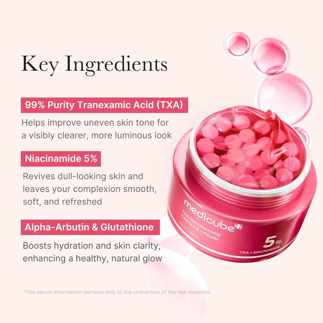 Medicube TXA Niacinamide Capsule Cream 55g - Image 2